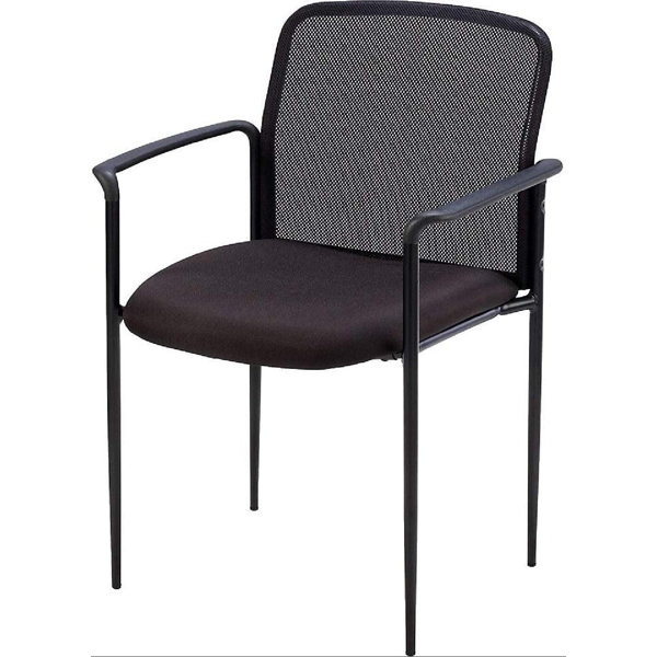 Latitude Run® Fabric Upholstered Arm Chair in Black Wayfair